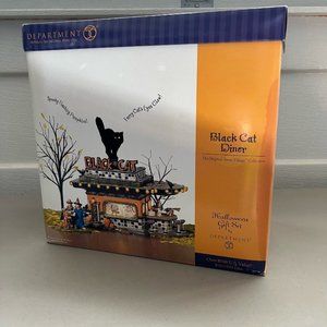 Department 56 Black Cat Diner #56.55319